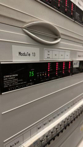 Crestron lighting control